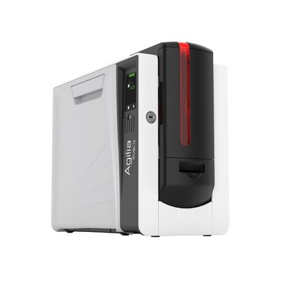정부 신분증 및 비지니스 카드 인쇄용 빠른 600 dpi Evolis Agilia 심플렉스 프린터