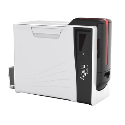 정부 신분증 및 비지니스 카드 인쇄용 빠른 600 dpi Evolis Agilia 심플렉스 프린터