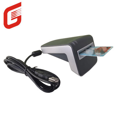 사용자 친화적 인 D C T6-U-I 350g 무게와 1.5M USB 케이블을 가진 연락 IC 카드 리더