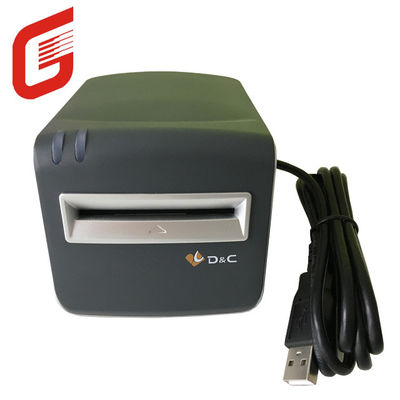 사용자 친화적 인 D C T6-U-I 350g 무게와 1.5M USB 케이블을 가진 연락 IC 카드 리더