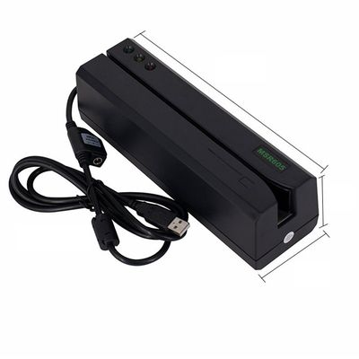 MSR605 윈도우용 마그네틱 스트라이프 카드 리더 라이터 USB 3 트랙 및 소프트웨어 제품군