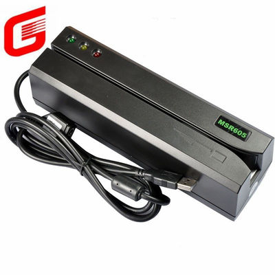 MSR605 윈도우용 마그네틱 스트라이프 카드 리더 라이터 USB 3 트랙 및 소프트웨어 제품군