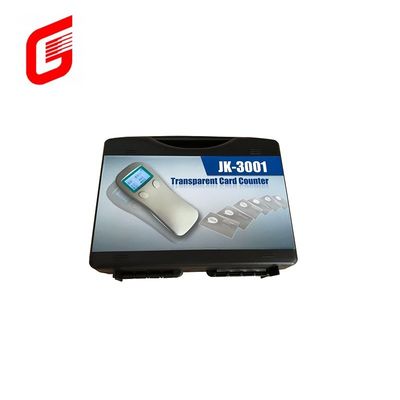 JK-3001 휴대용 자동 투명한 카드 카운터 최대 0.4mm 카드 두께