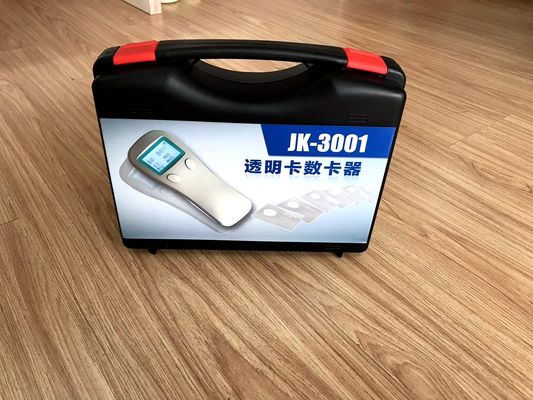 JK-3001 휴대용 자동 투명한 카드 카운터 최대 0.4mm 카드 두께