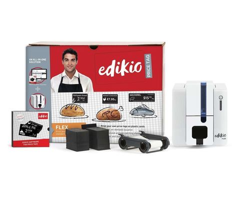 에볼리스 에디키오 플렉스 12 점/mm 300dpi USB 이더넷 호텔 카드 프린터 고화질