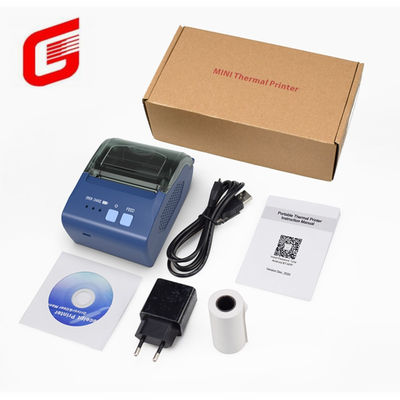 USB 인터페이스 ZJ-5810 안드로이드 IOS 윈도우 POS 휴대용용 58mm 열 영수증 프린터