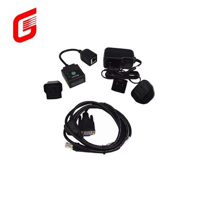 RS232/USB 인터페이스 블랙 데스크톱 정형 1D 2D QR 바코드 스캐너