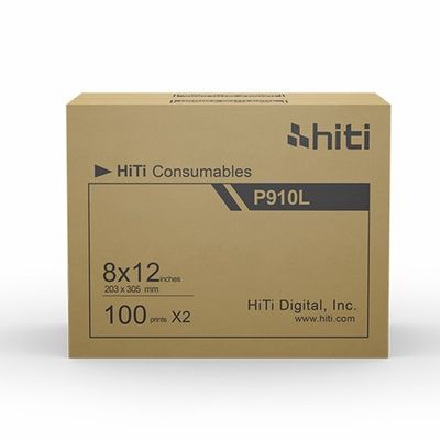 P910 사진 프린터 소모품 8*12 전문 결과용 종이 및 리본 키트