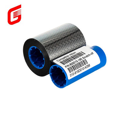 제브라 P310i P420i P520i 프린터용 호환되는 800015-185 스크래치 오프 리본
