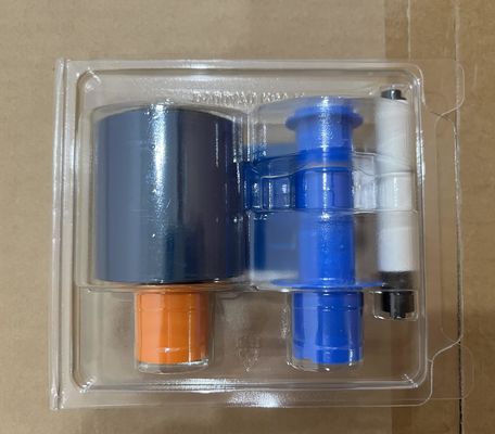 너비 9mm 원본 Hid Fargo 45610 YMCKO DTC1500 500 인쇄물에 대한 풀 컬러 리본