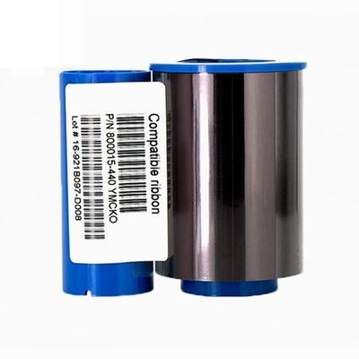 제브라 P330i P430i 프린터 리본 800015-440 YMCKO 색상 200 명함 인쇄