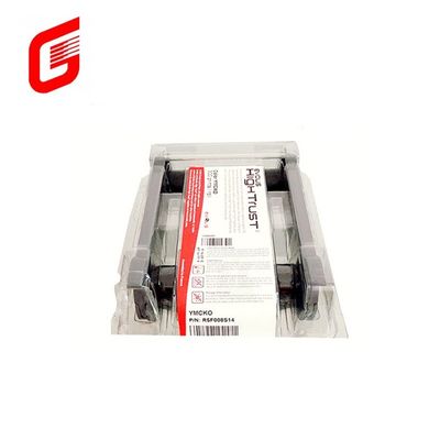 에볼리스 R5F008S14 YMCKO 리본 프리마시 제니우스 PVC 신분증 인쇄기 R5F008S140을 교체
