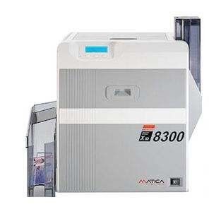 200 카드 용량 Matica EDIsecure XID8300 스마트 비지니스 카드용 PVC 카드 프린터