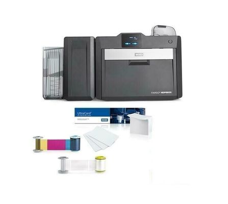 HID Fargo HDP6600 쌍면 ID 카드 프린터와 084911 리본으로 최고의 결과를 얻으십시오.
