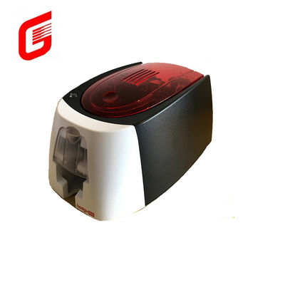 USB 인터페이스 Evolis Badgy100 단면 리본 잉크 플라스틱 스마트 카드 프린터