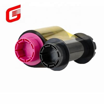 NISCA PR-C201 아이디 카드 프린터 YMCK 호환성 재 전송 컬러 리본 PR5002-R4C 모델 500사진
