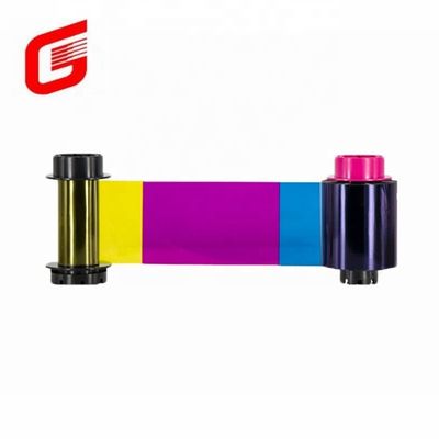 NISCA PR-C201 아이디 카드 프린터 YMCK 호환성 재 전송 컬러 리본 PR5002-R4C 모델 500사진
