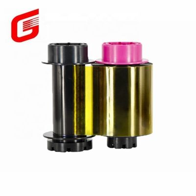 NISCA PR-C201 아이디 카드 프린터 YMCK 호환성 재 전송 컬러 리본 PR5002-R4C 모델 500사진
