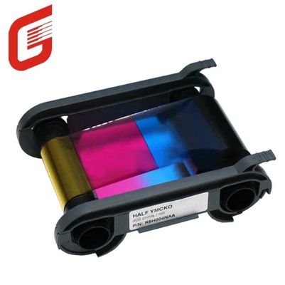 호환되는 YMCKO 리본 Evolis R5H004NAA 1/2 YMCKO 컬러 리본 - 제니우스 프리마시 카드 프린터용 400 인쇄