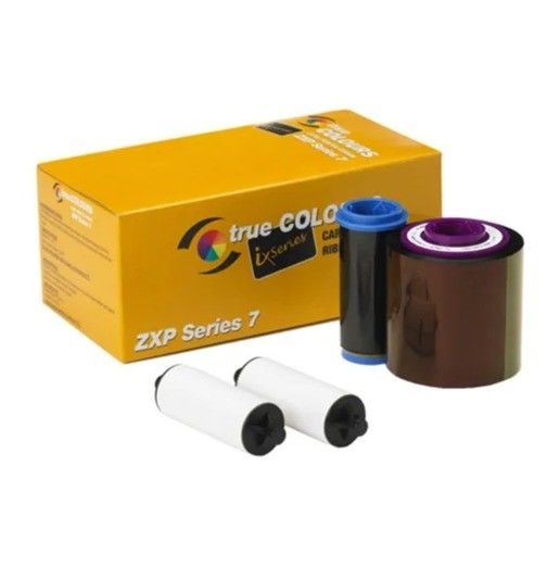 NO 개인 Mold Zebra YMCKO 리본 800077-742 ZXP 7 시리즈 카드 프린터 750 이미지