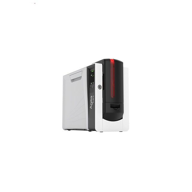 듀얼 사이드 리트랜스퍼 IC ID 비지니스 카드 프린터 3.5 인치 컬러 LCD 터치 스크린