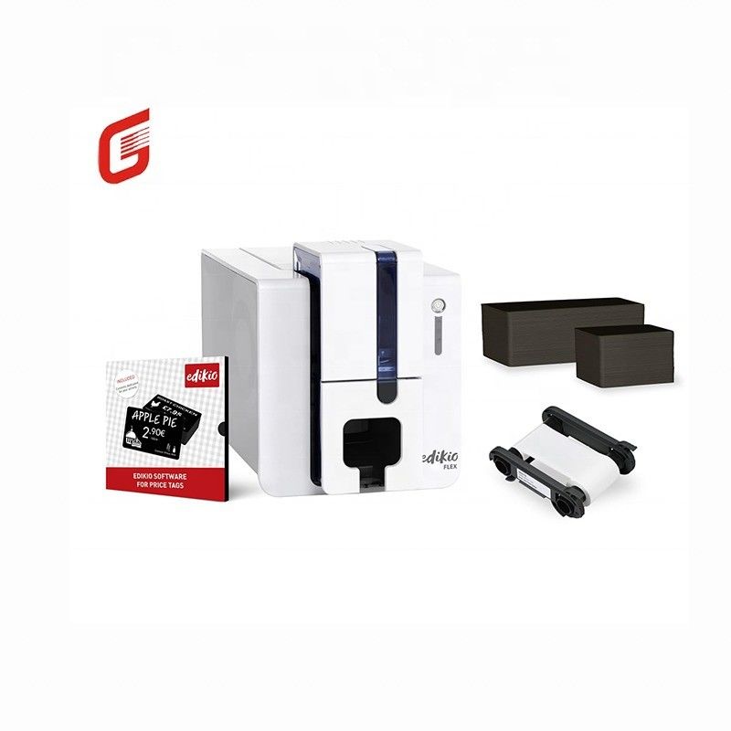 에볼리스 에디키오 플렉스 태그 프린터 이름 카드 12 점/mm 300dpi USB 이더넷 전체 태그