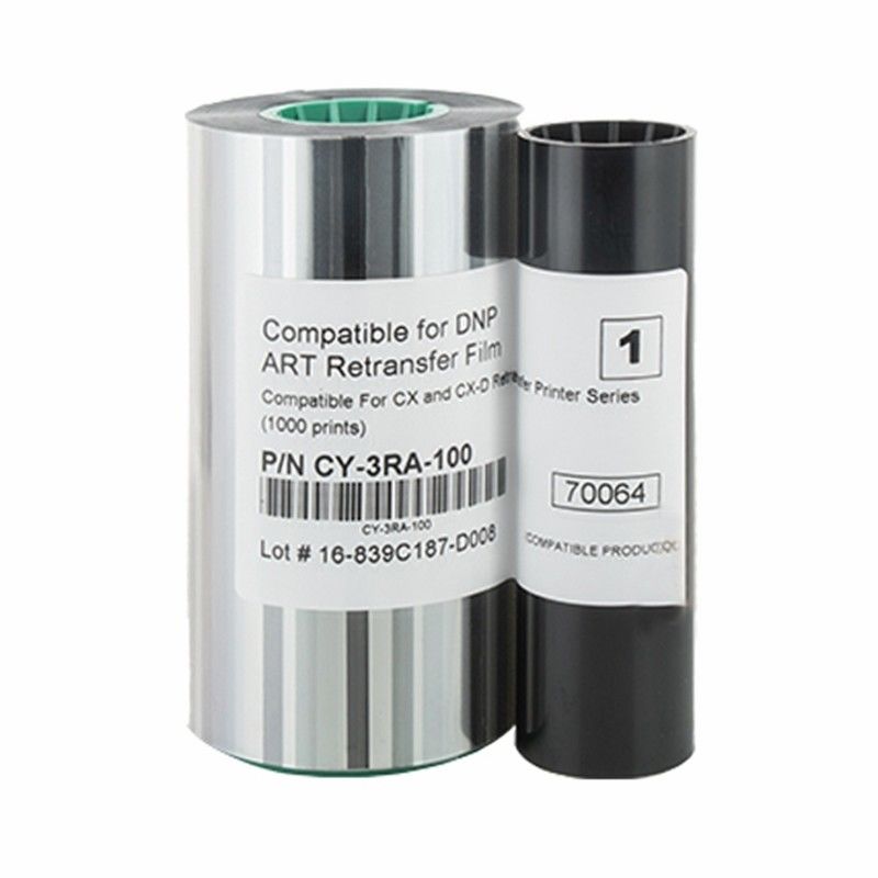 호환 DNP CX-D80 CX210를 위한 CY-3RA-100 프린터 리본