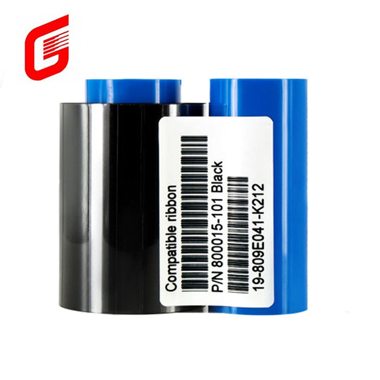 제브라 P330i 프린터 P300C P300F P310i P330i P420i P430i P520i를 위한 모노크롬 리본 800015-101