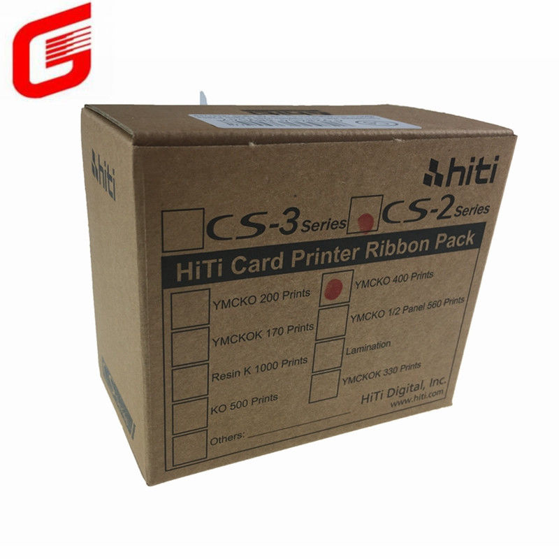 컬러 프린터 적용 가능한 장비 HITI CS200 YMCKO 풀 컬러 리본 400 프린트/롤