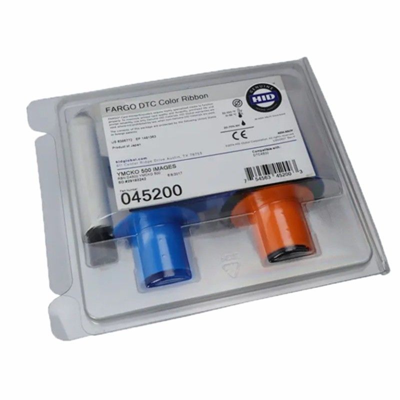 Fargo 45200 YMCKO DTC4500 DTC4500e 카드 프린터용 컬러 리본